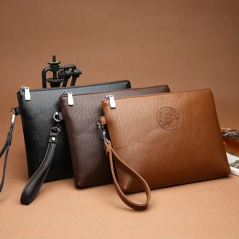 Soft PU Leather Male Wristlet Pack BagSoft PU Leather Male Wristlet Pack BagSoft PU Leather Male Wristlet Pack BagSoft PU Leather Male Wristlet Pack Bag